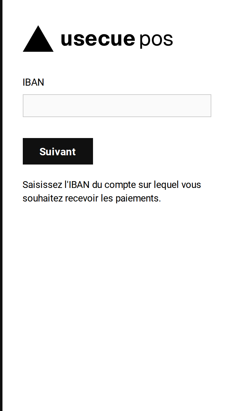 Saisir votre IBAN